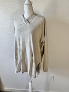 Peruvian Connection Hooded Pullover Sz XL